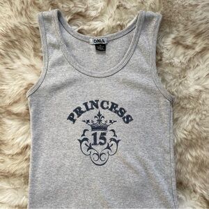 Y2K 2000s Princess 15 Tank Top McBling